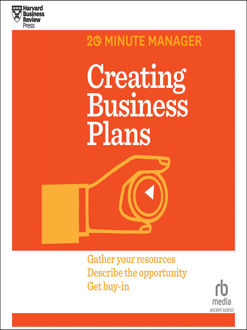 Title details for Creating Business Plans by Harvard Business Review - Available